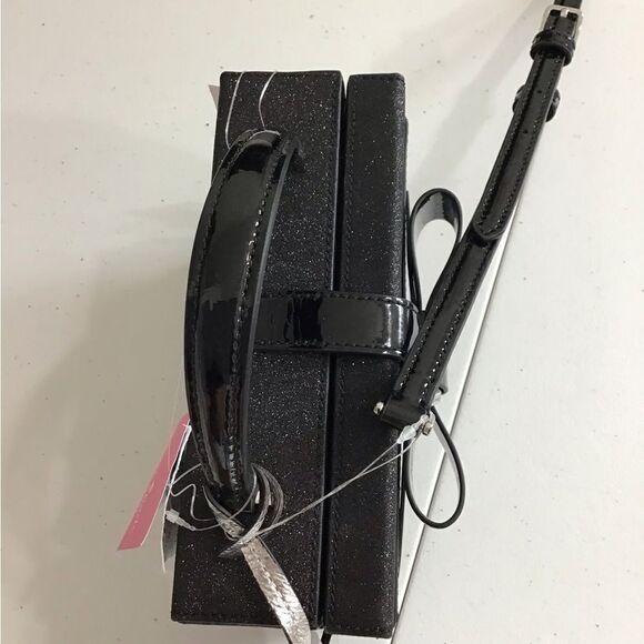 kate spade New York Black Other Wrapping Party Gift Box Crossbody Bag New - Picture 8 of 16